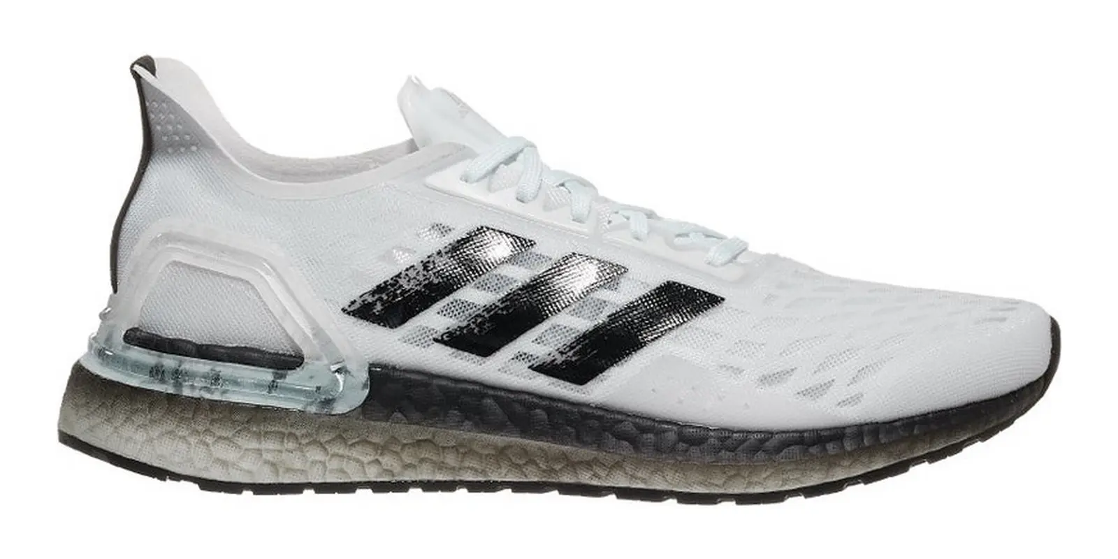 adidas Ultra Boost PB in White / Black / Grey