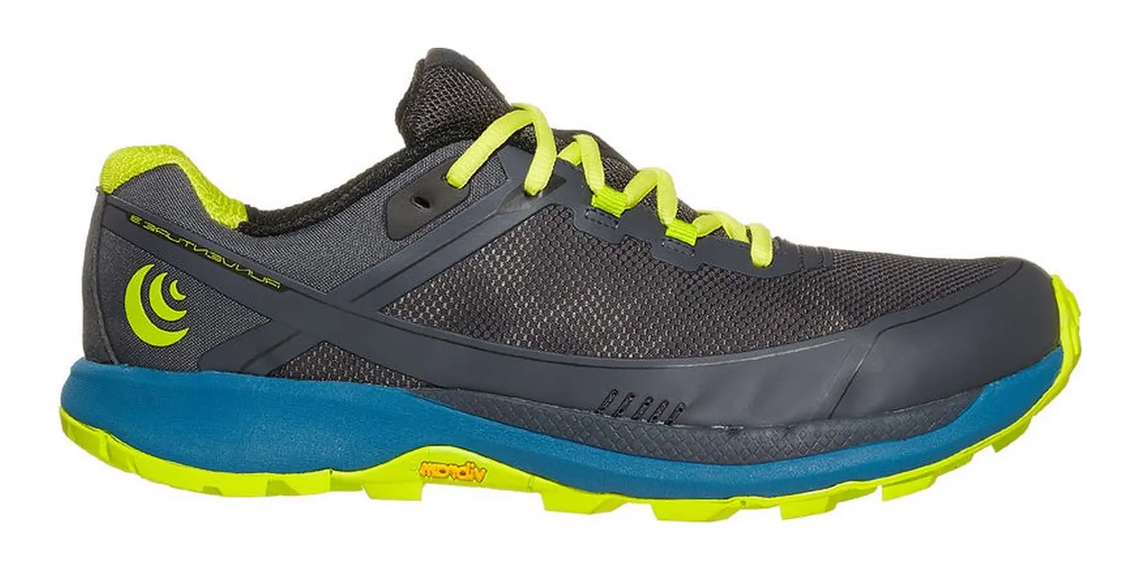 Topo Athletic Runventure 3 in Grey / Green