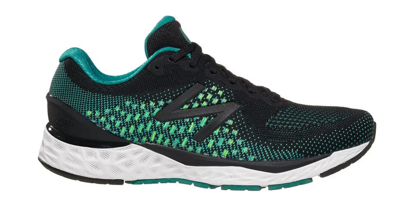 New Balance Fresh Foam 880 v10 in Black / Teal