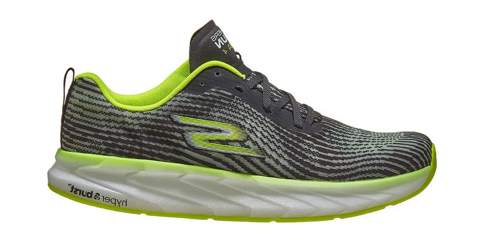 Skechers GOrun Forza 4 in Black / Lime