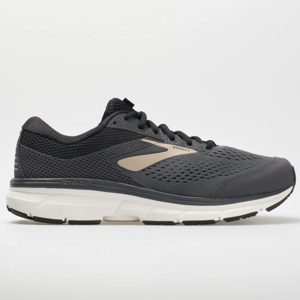 Brooks Dyad 10 in Grey / Black / Tan