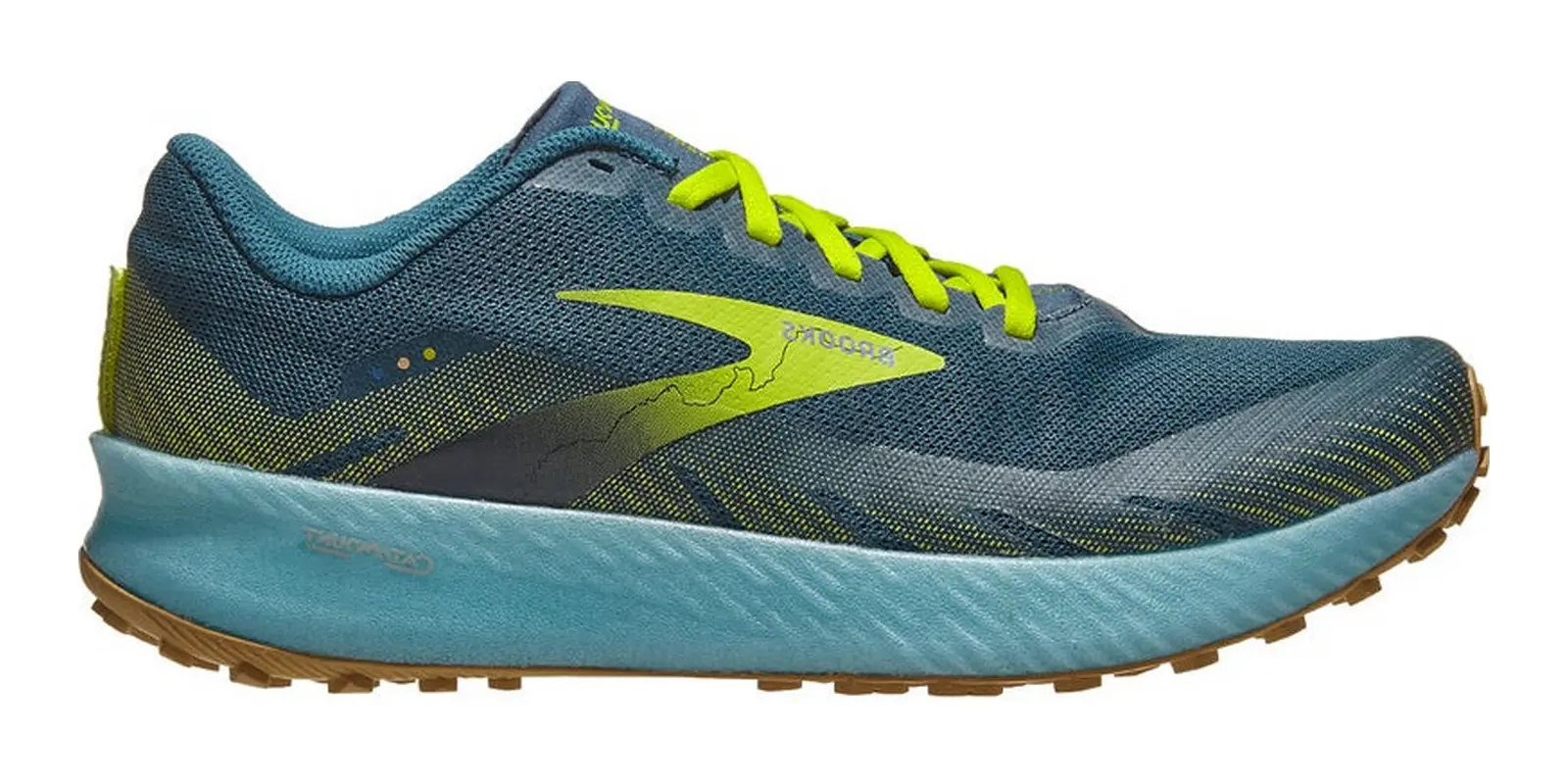 Brooks Catamount in Bluelimebiscuit