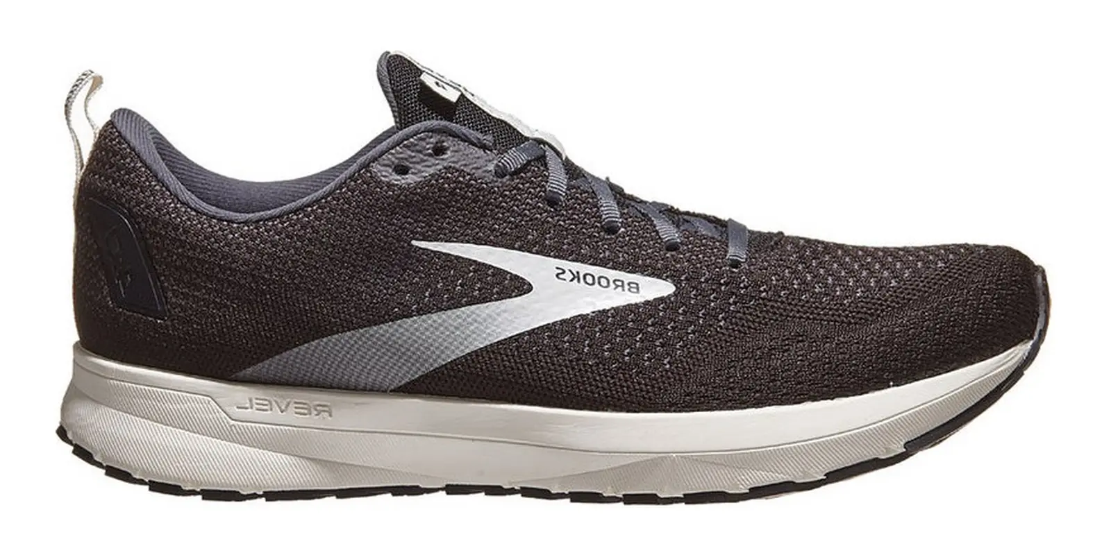 Brooks Revel 4 in Black / Oyster / Silver