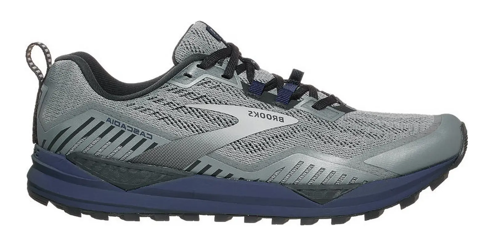 Brooks Cascadia 15 in Ebony / Silver / Deep