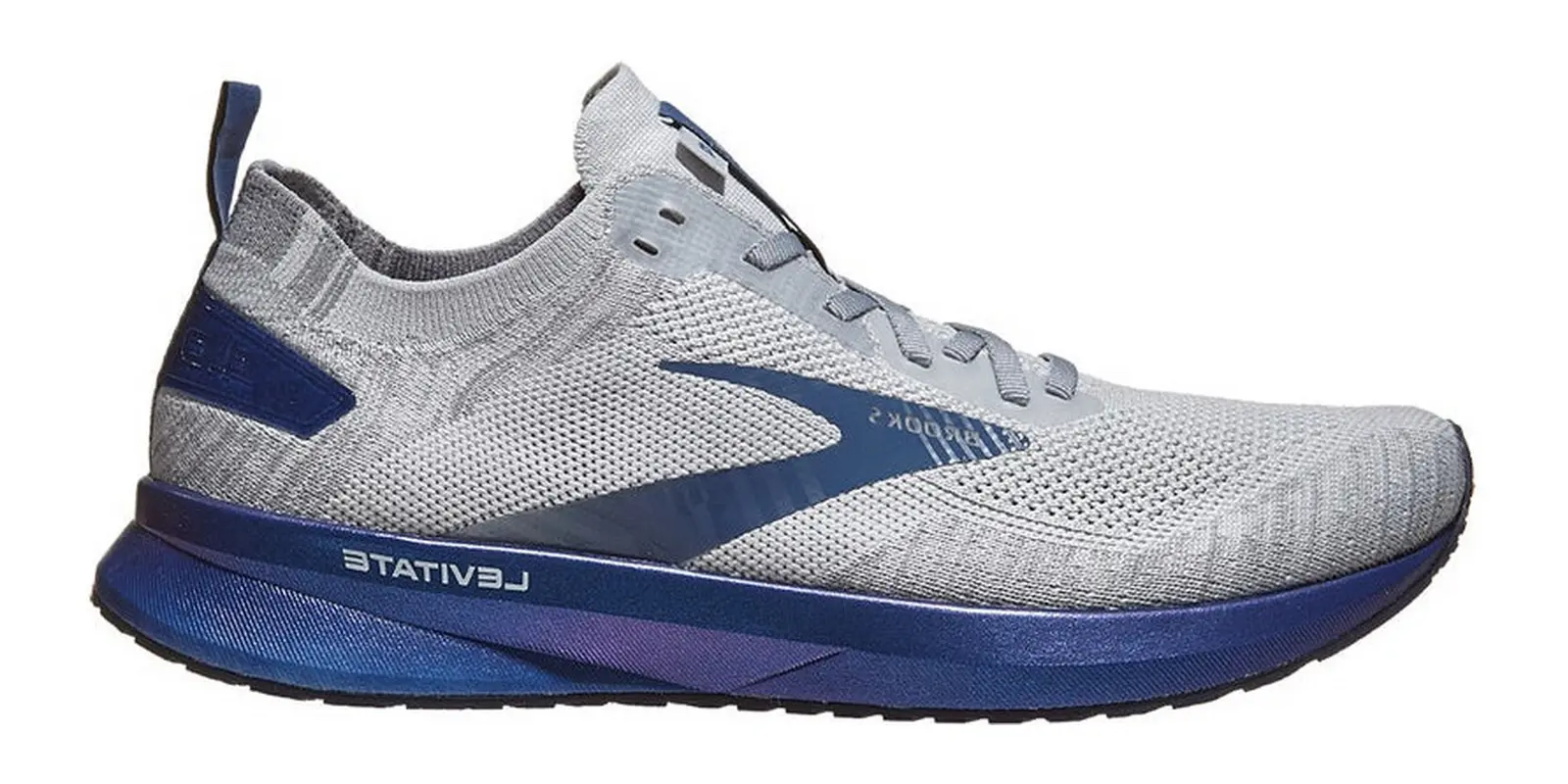 Brooks Levitate 4 in Grey / Oyster / Blue