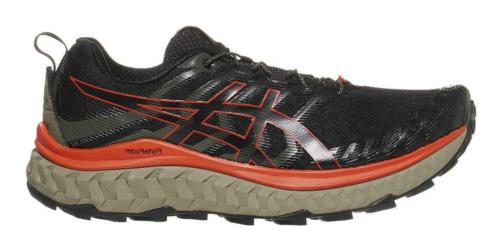 ASICS Trabuco Max in Black / Cherry