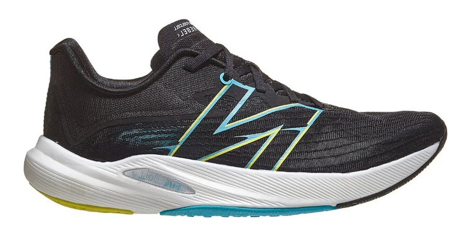 New Balance FuelCell Rebel v2 in Black / Sky