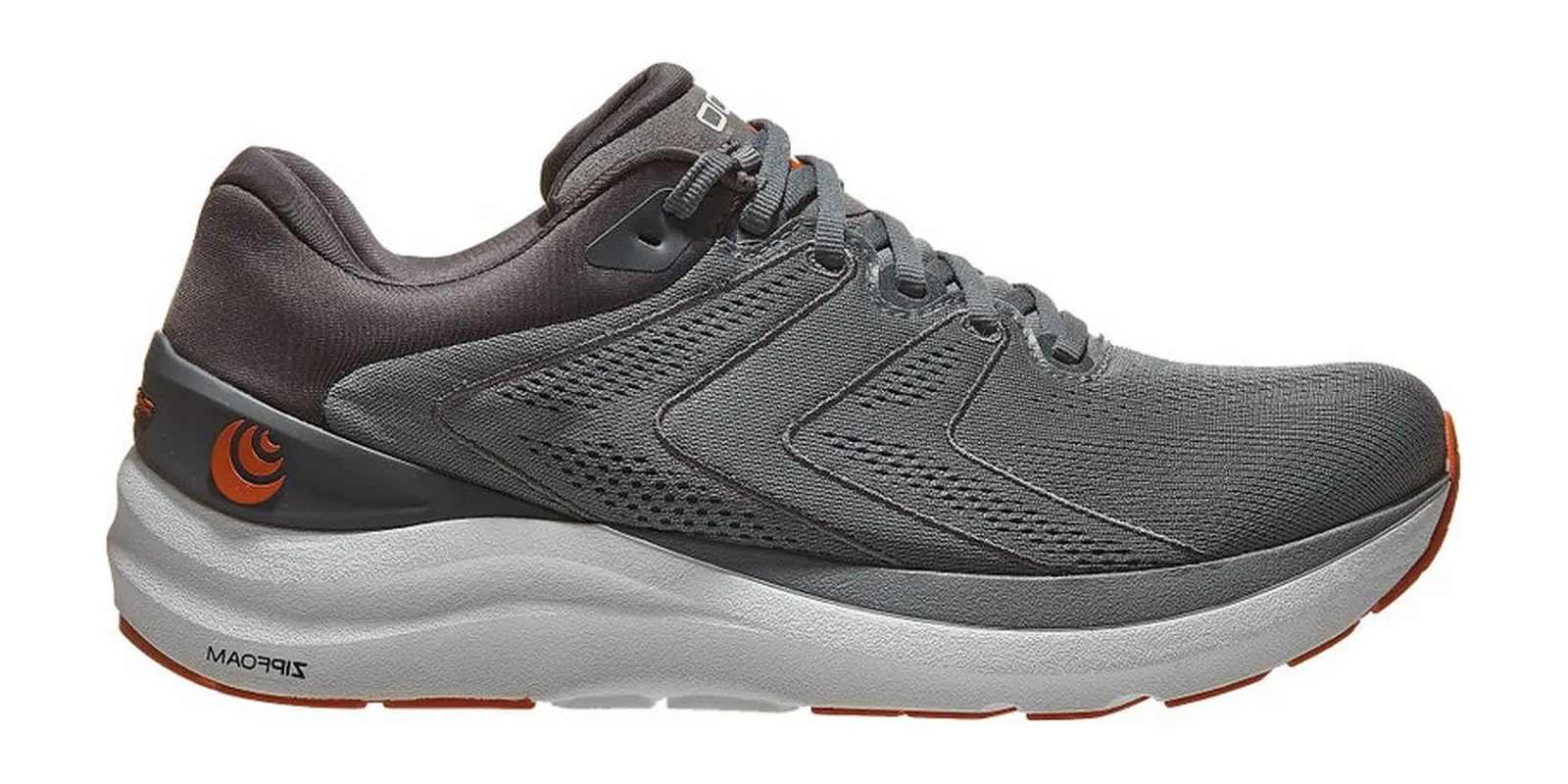 Topo Athletic Phantom 2 in Grey / Clay