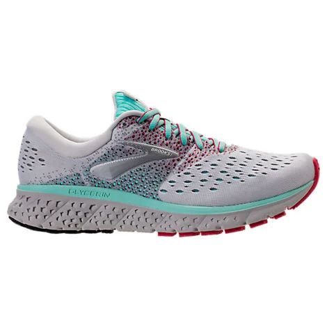 Brooks Glycerin 16 in White / Red