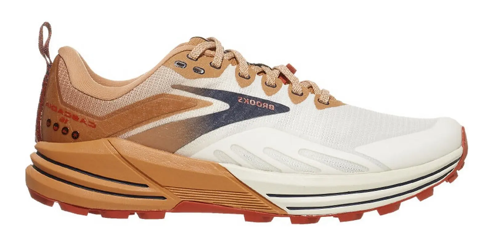 Brooks Cascadia 16 in Whitebiscuitrooibos