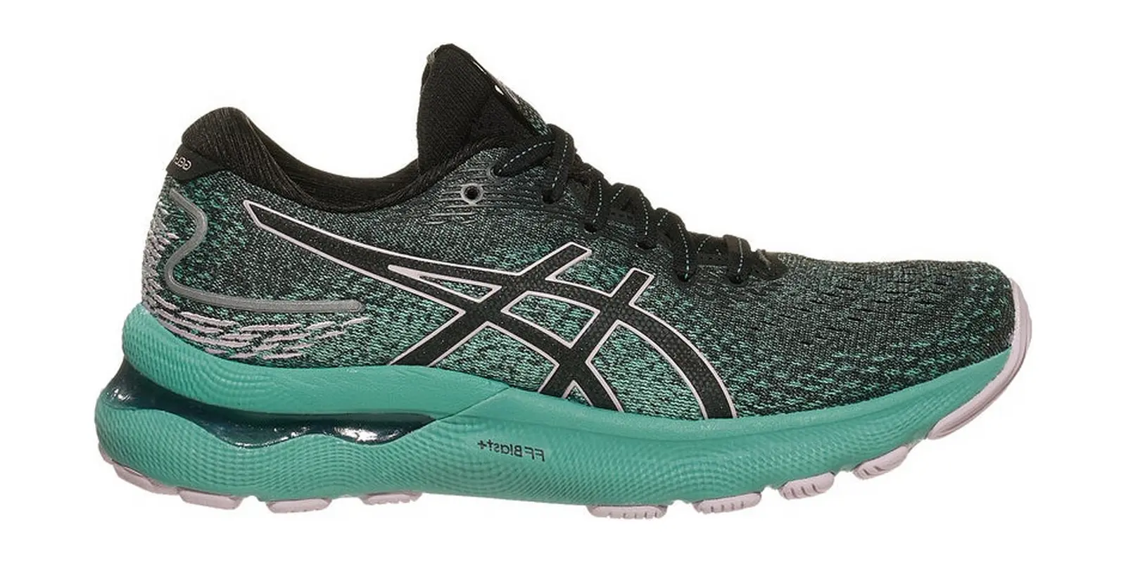 ASICS GEL-Nimbus 24 in Black / Barely