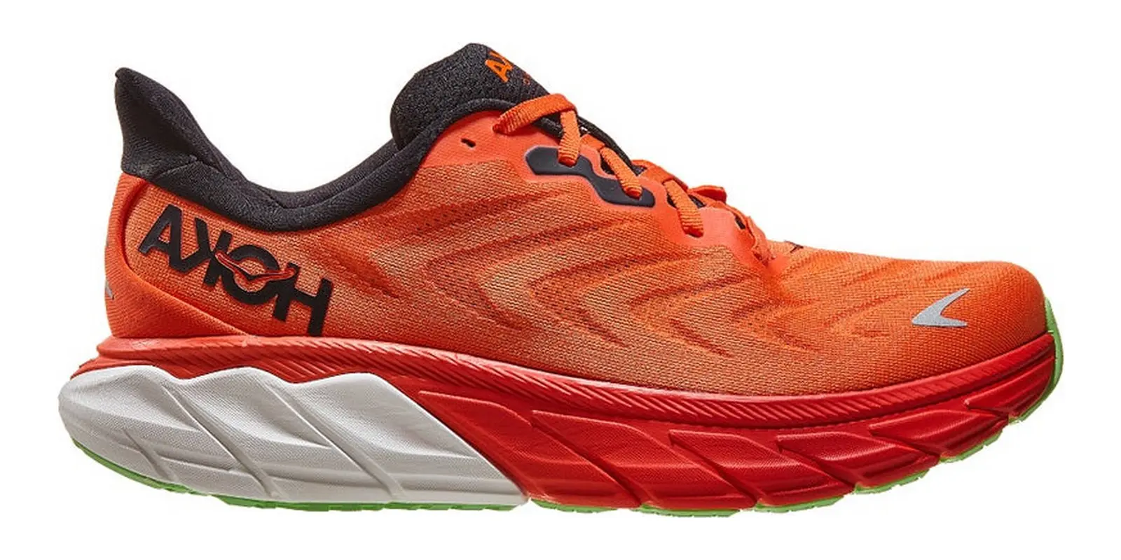 HOKA Arahi 6 in Flame / Black