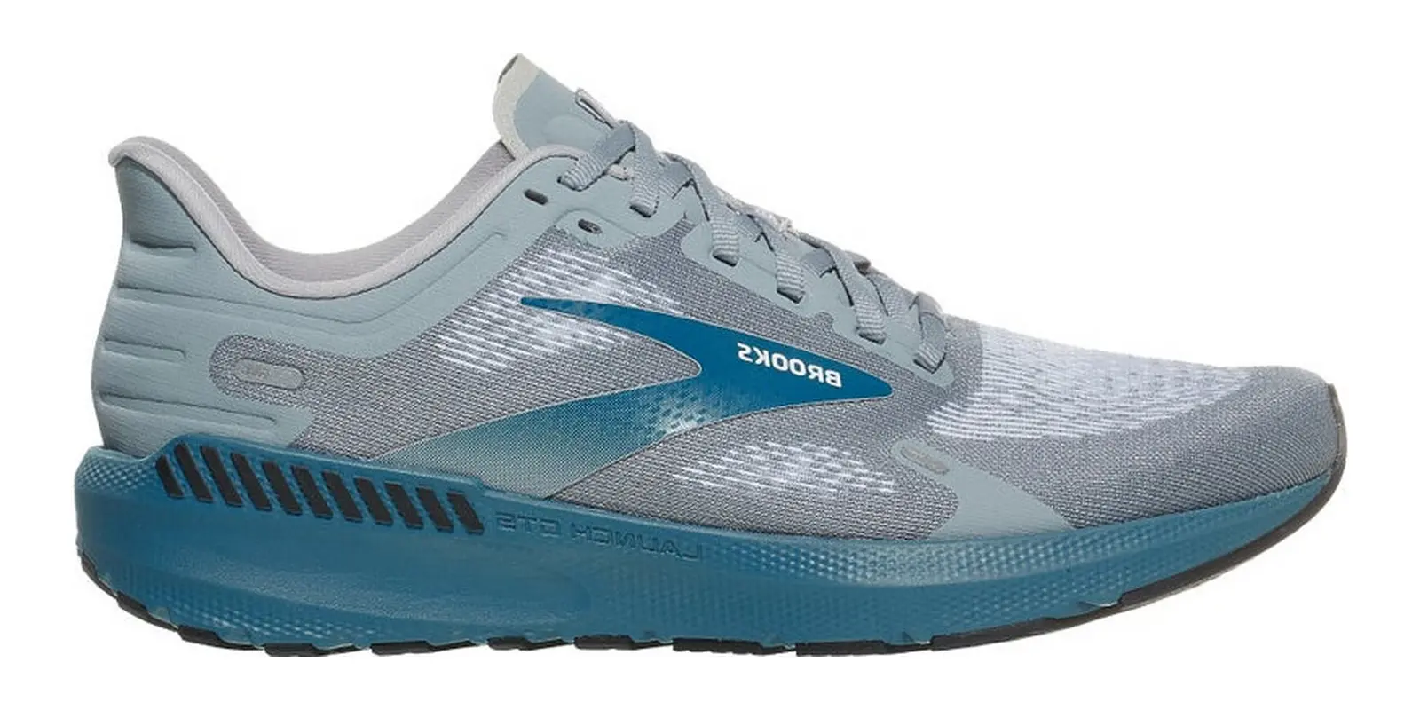 Brooks Launch GTS 9 in Grey / Midnight / White