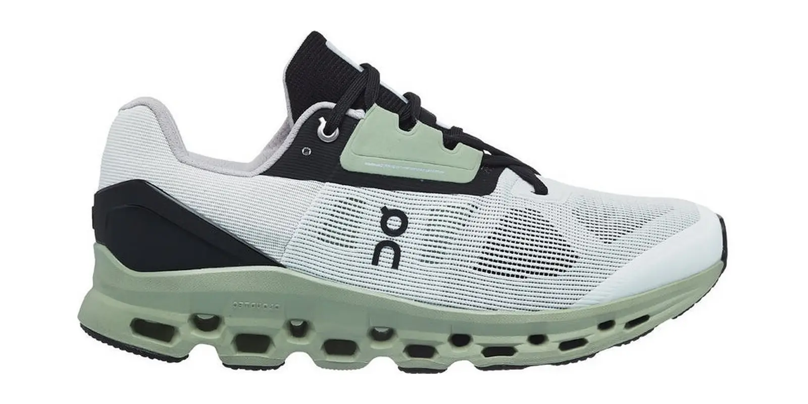 On Cloudstratus 2 in White / Black