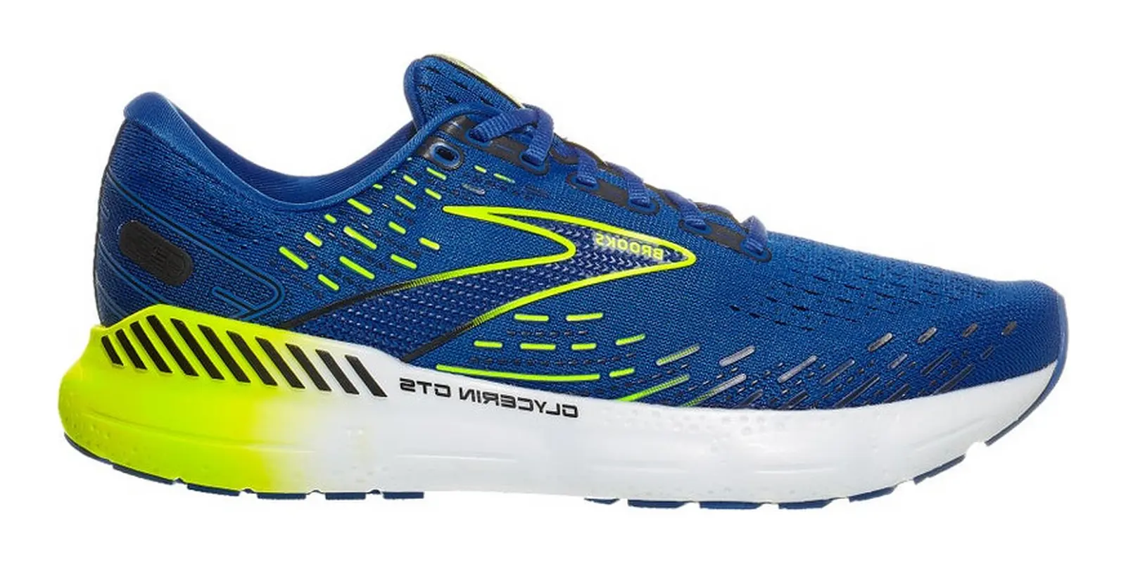 Brooks Glycerin GTS 20 in Bluenightlifewhite