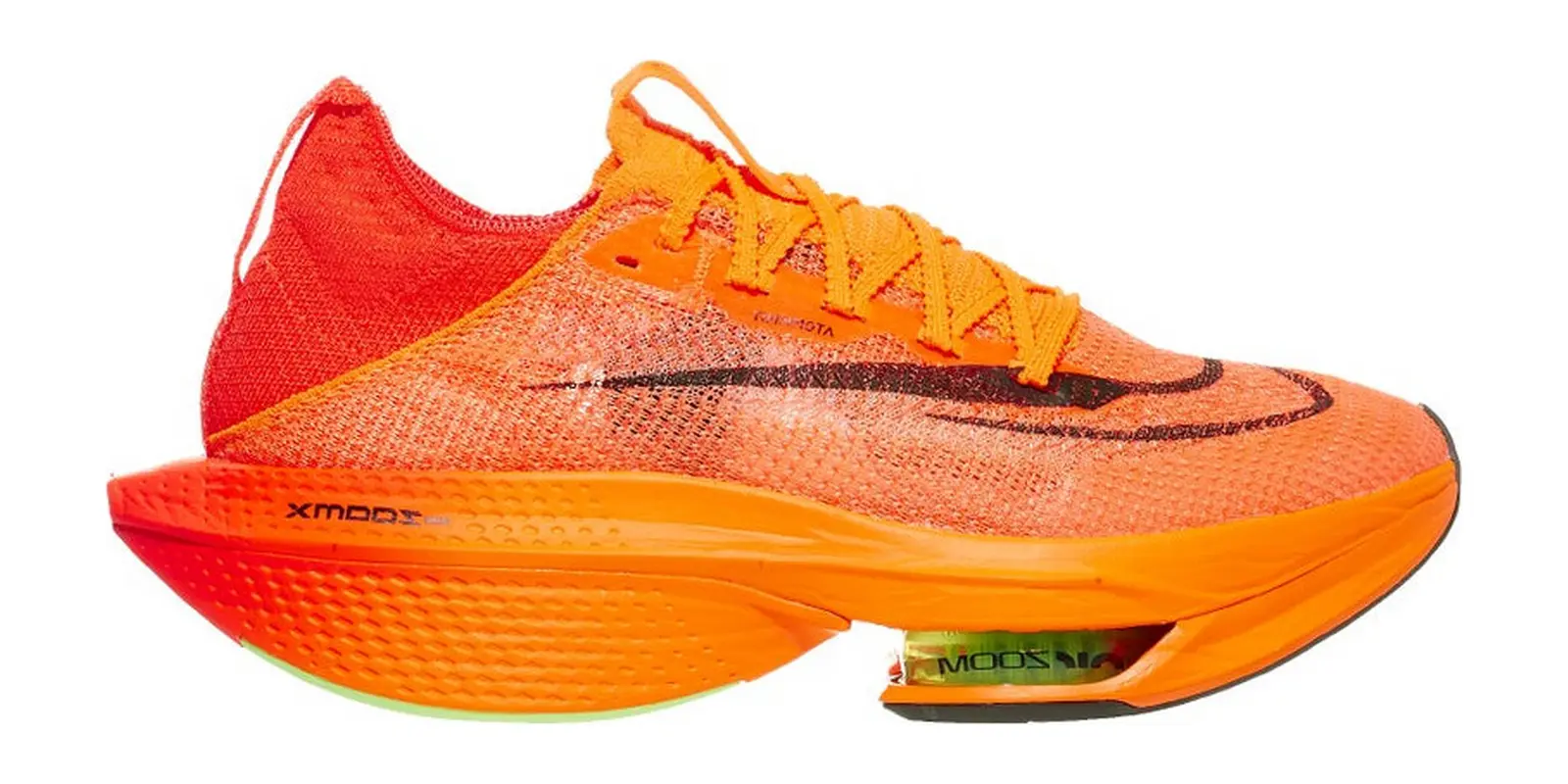 Nike Zoom Alphafly Next% 2 in Orangebackcer