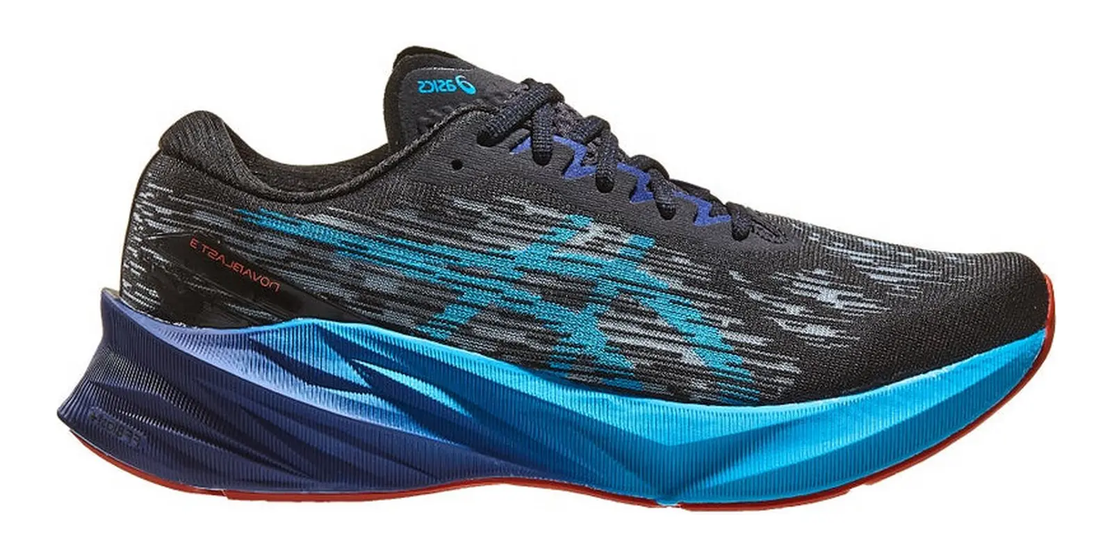 ASICS Novablast 3 in Blackisland