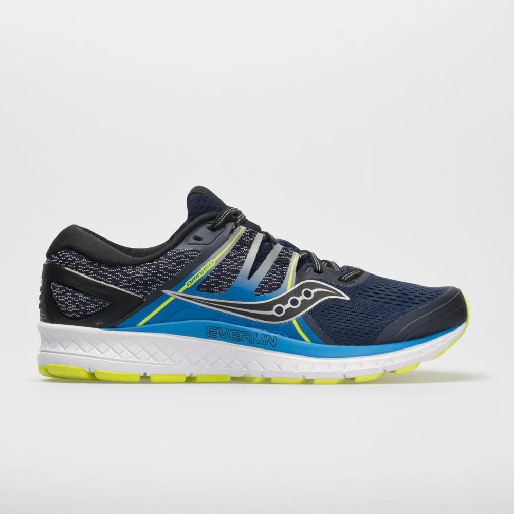 Saucony Omni ISO in Navy / Blue / Citron