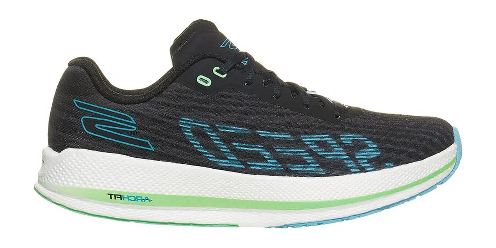 Skechers GOrun Razor 4 in Black / Blue
