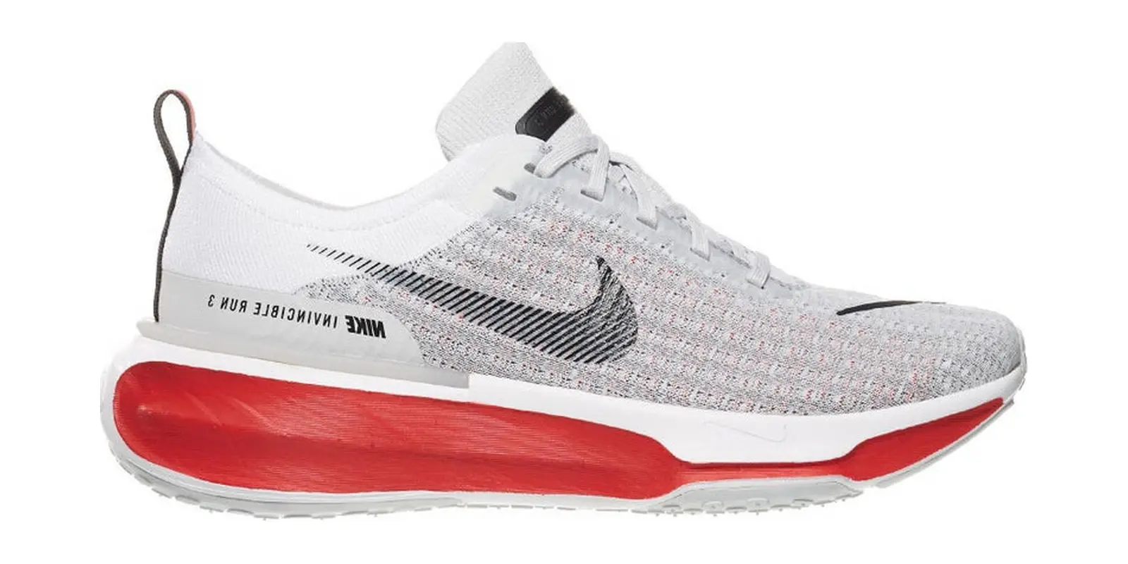 Nike ZoomX Invincible Run 3 in White / Black / Red / Grey