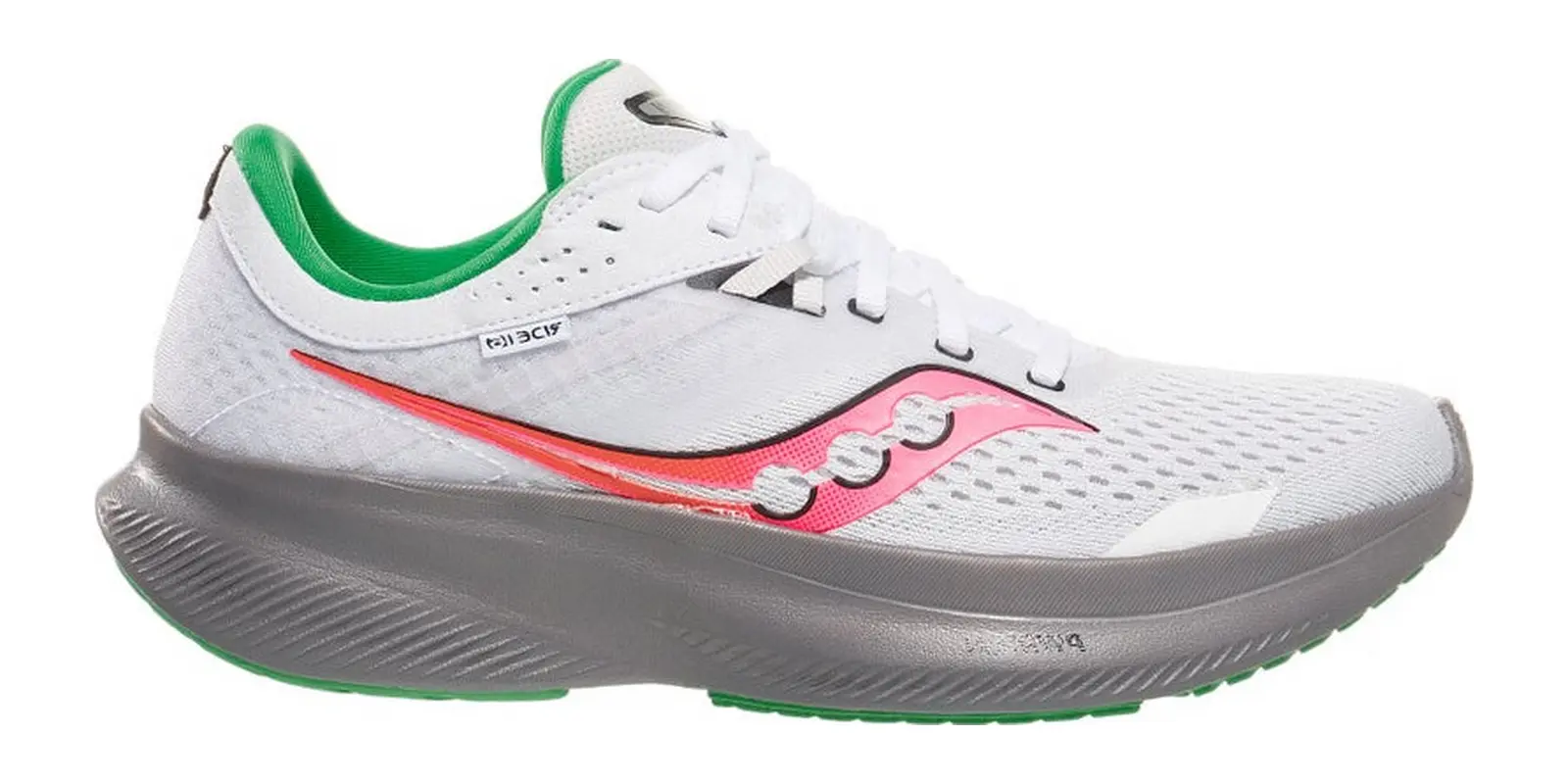 Saucony Ride 16 in Whitegravel