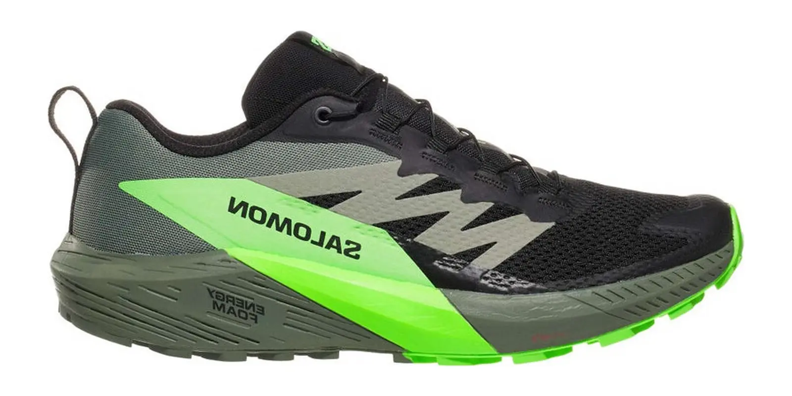 Salomon Sense Ride 5 in Blackwreathgreen