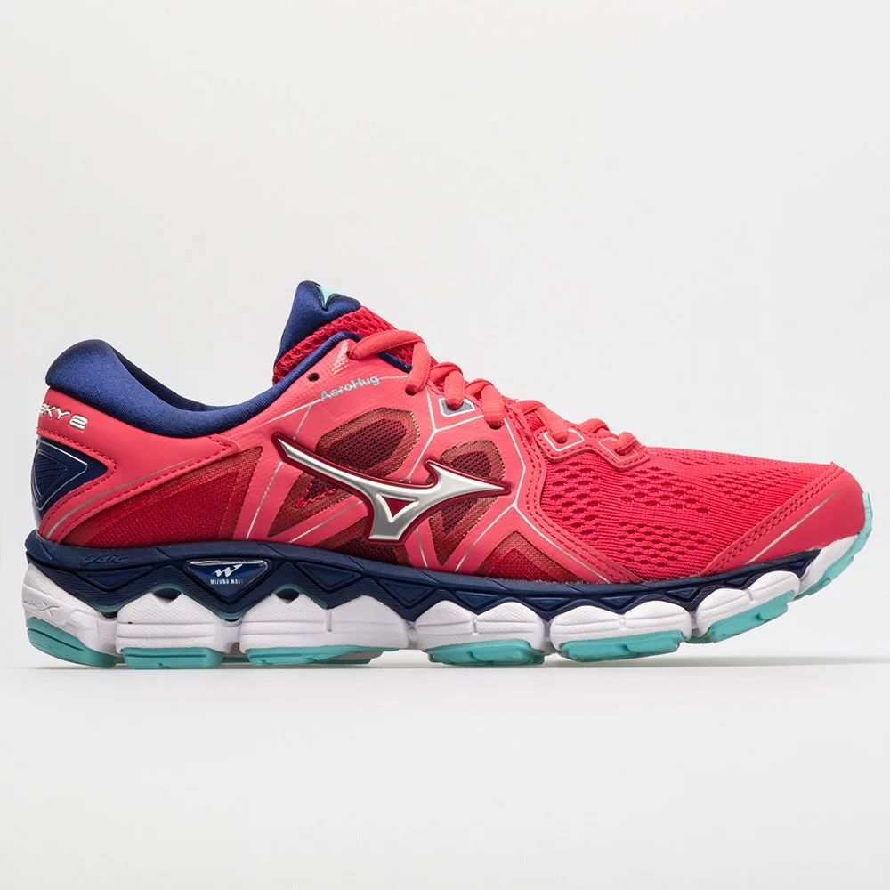 Mizuno Wave Sky 2 in Teaberryblue