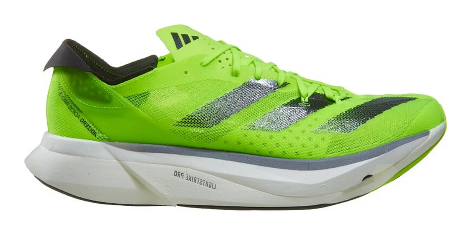adidas adizero Adios Pro 3 in Lemon / Black / White