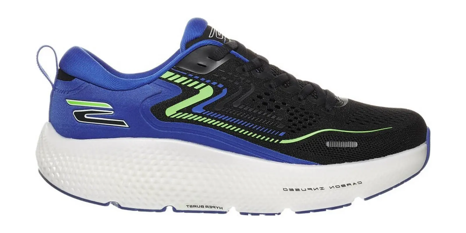 Skechers GOrun Max Road 6 in Black / Blue