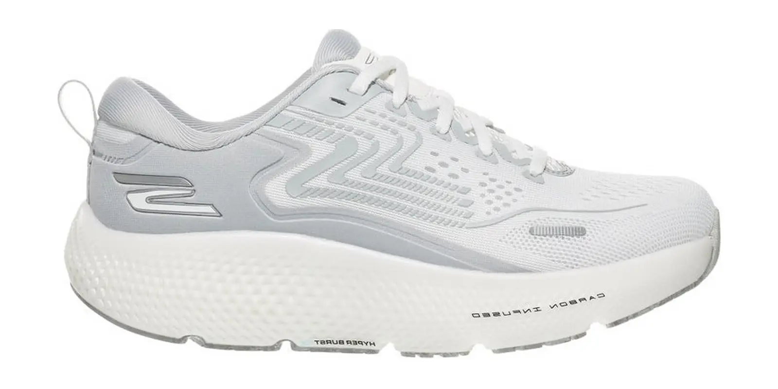 Skechers GOrun Max Road 6 in White / Grey / Blue