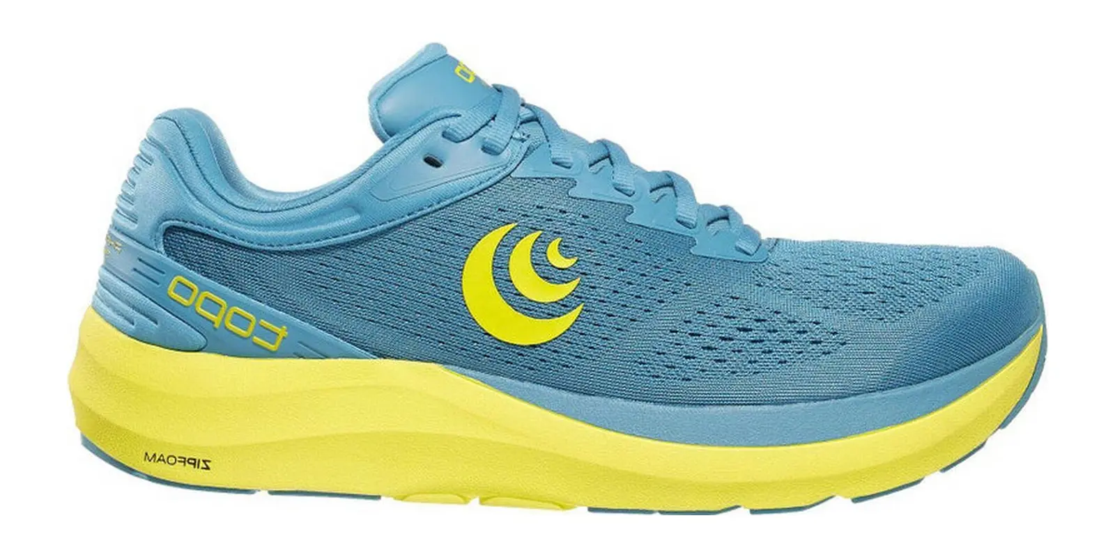 Topo Athletic Phantom 3 in Blue / Lime