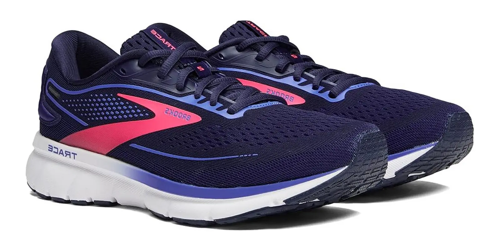 Brooks Trace 2 in Peacoatbluepink