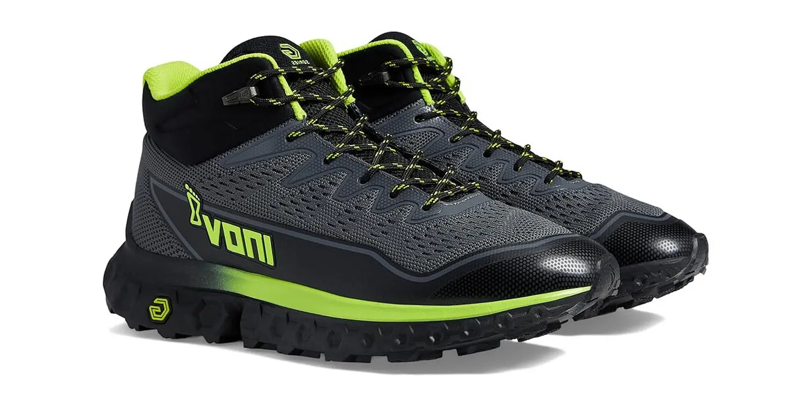 Inov-8 RocFly G 390 in Grey / Black / Yellow