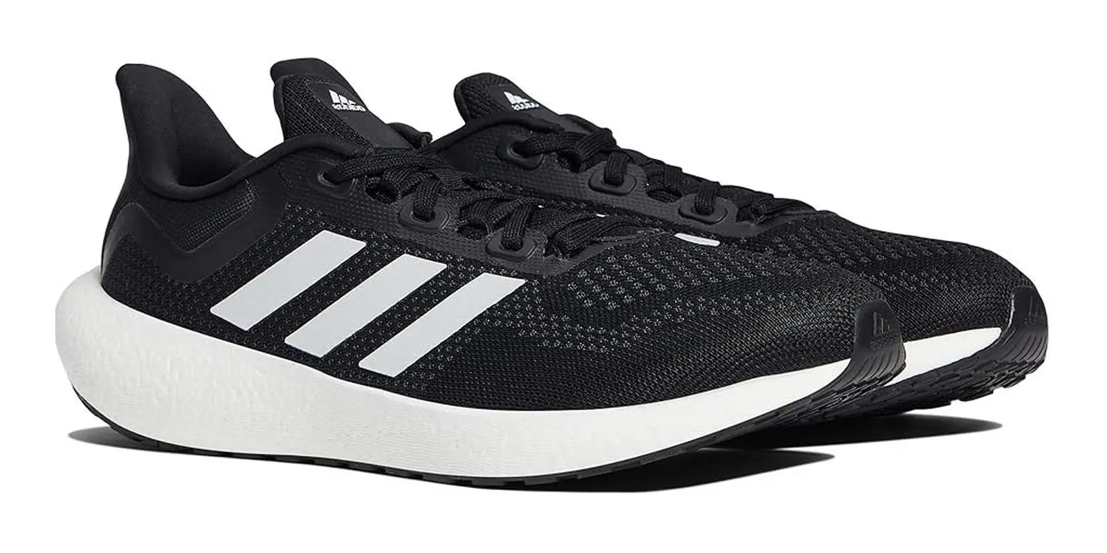 adidas Pureboost Jet in Black / White / Carbon