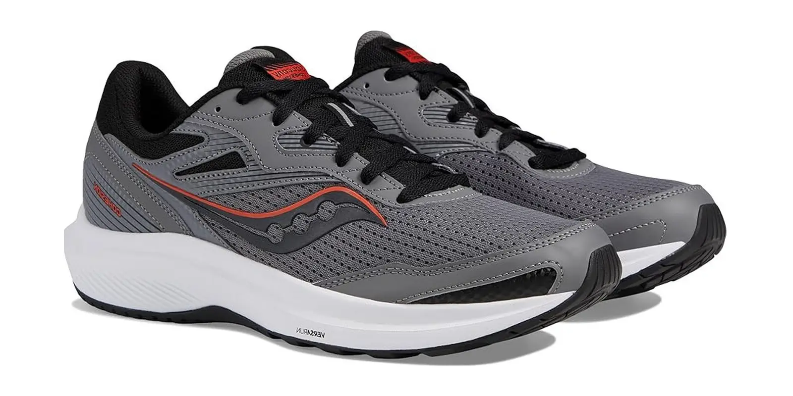 Saucony Cohesion 16 in Charcoal / Orange