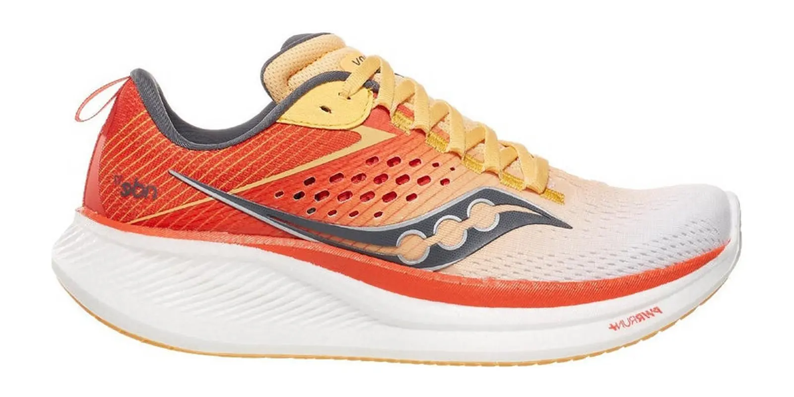 Saucony Ride 17 in Whiteflax