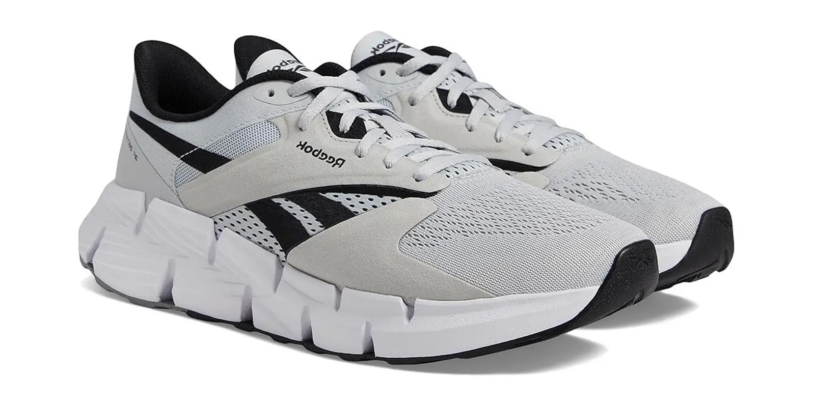 Reebok Zig Dynamica 5 in Grey / Black / White