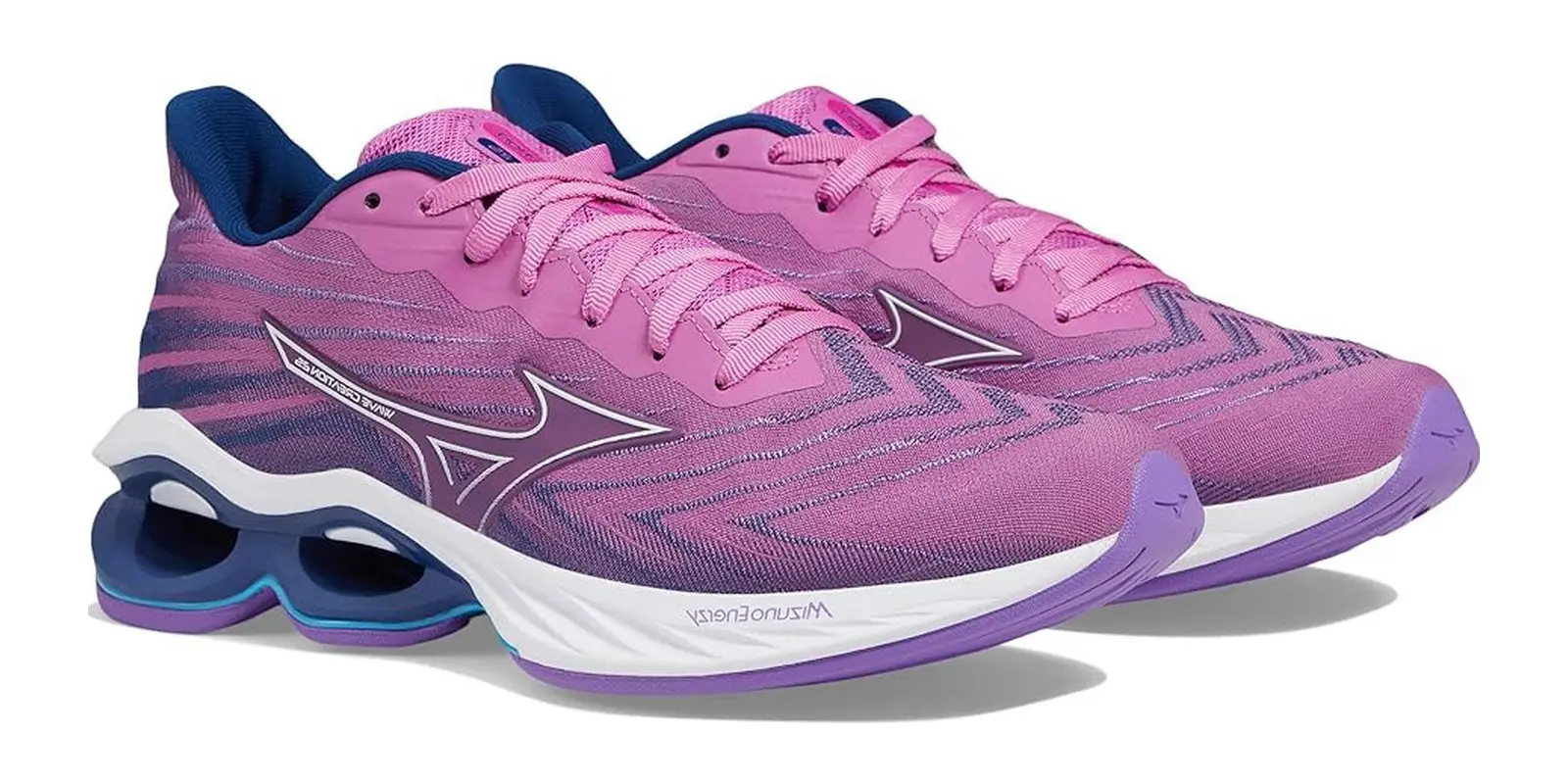 Mizuno Wave Creation 25 SSW in Rosebudnavy