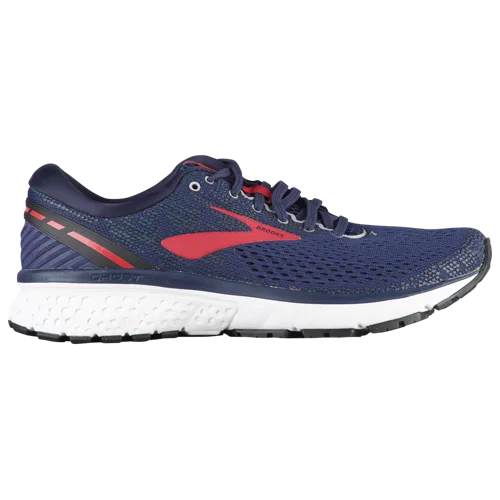 Brooks Ghost 11 in Navy / Red / White