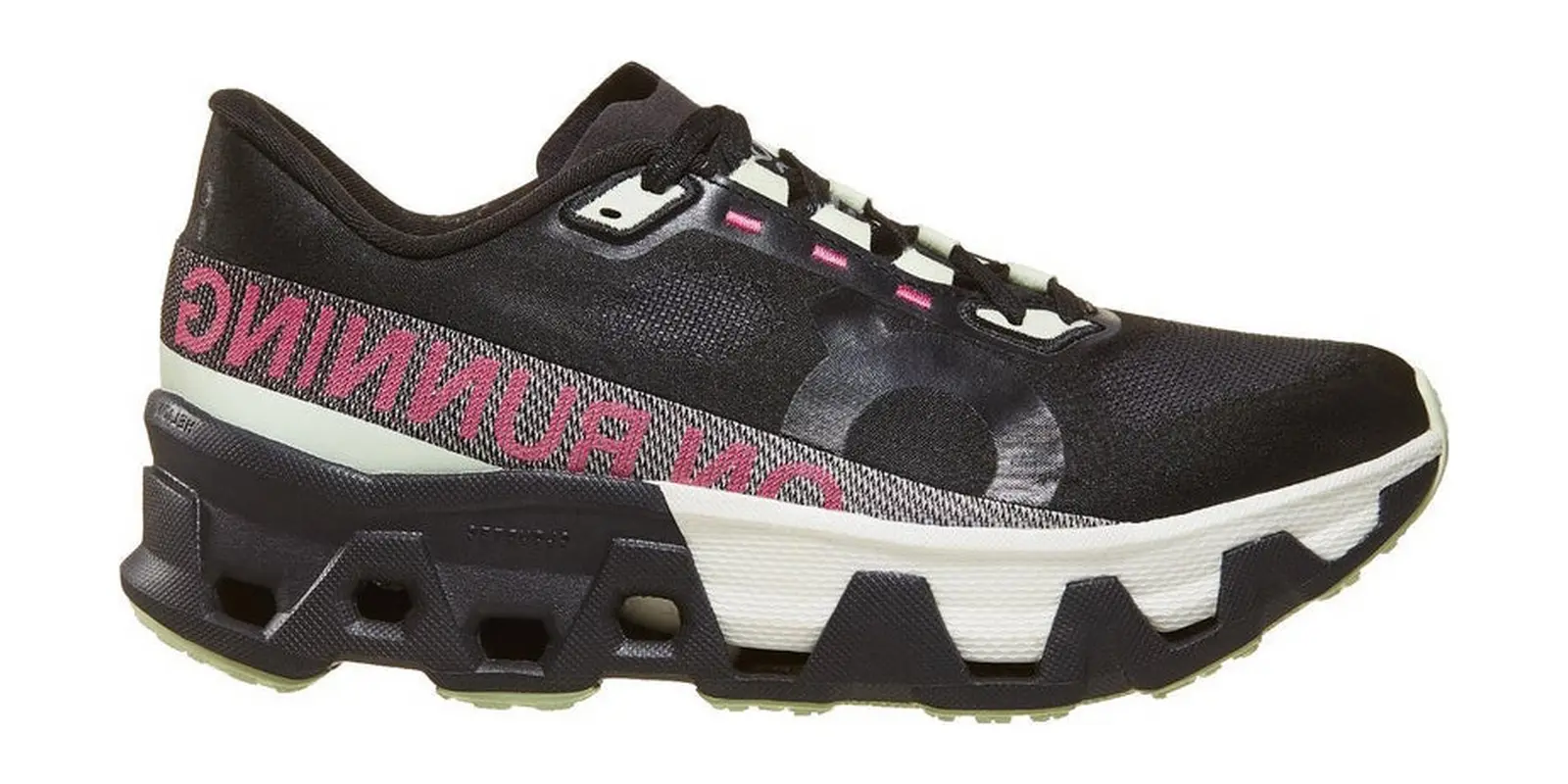On Cloudmster Hyper in Iron / Black