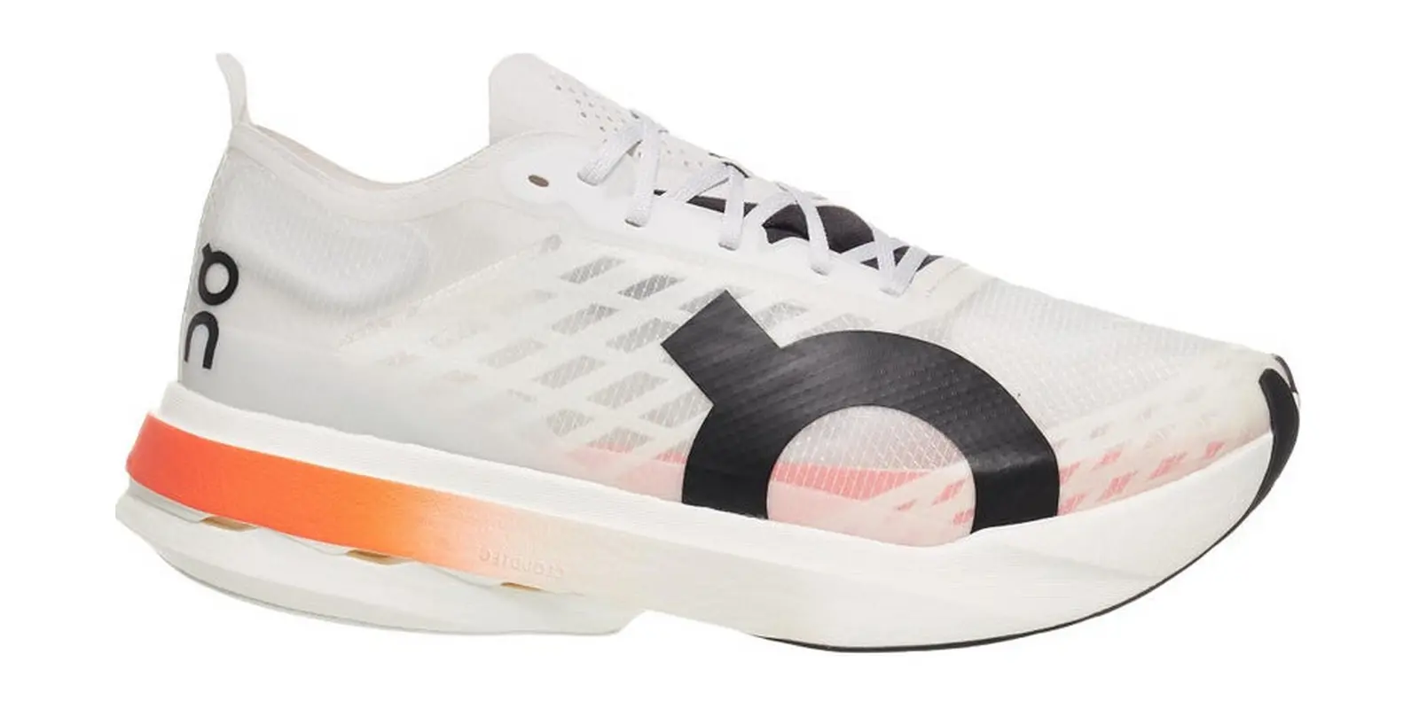 On Cloudboom Strike in White / Black