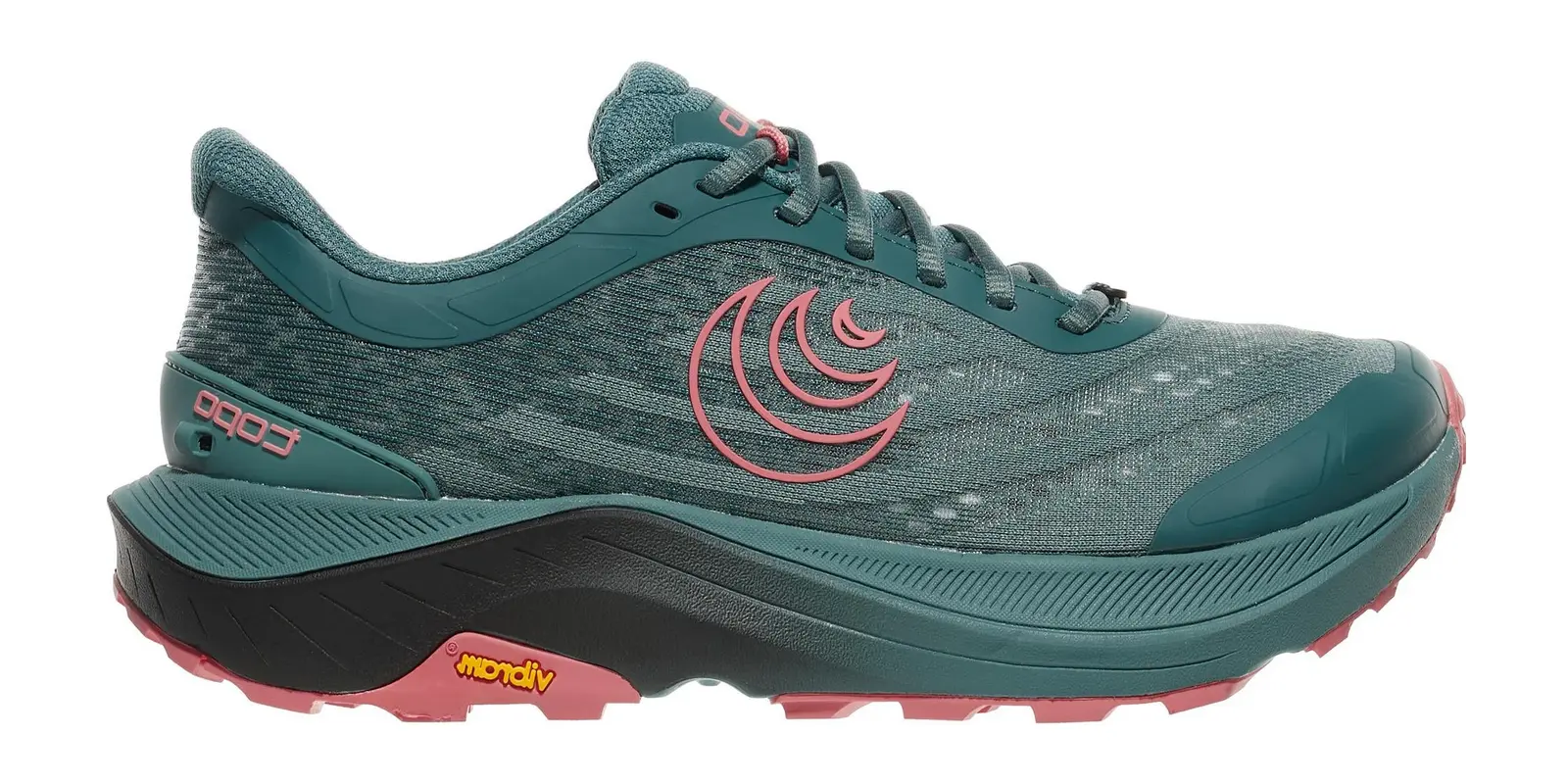 Topo Athletic Ultraventure 4 in Teal / Pink
