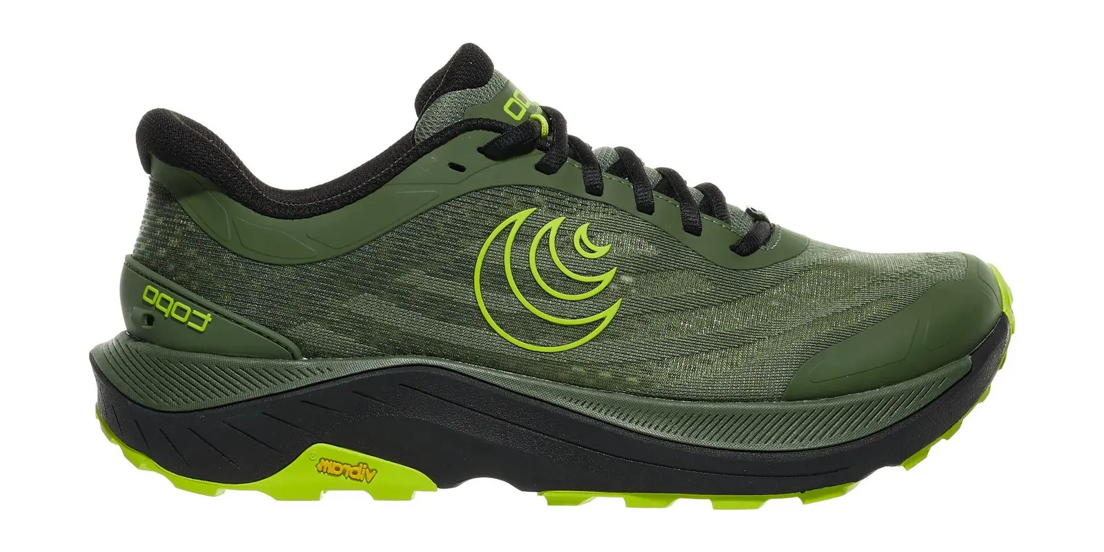 Topo Athletic Ultraventure 4 in Green / Black