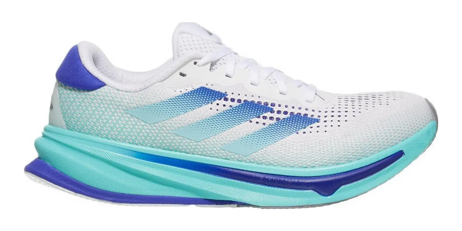adidas Supernova Rise 2 in White / Lucid