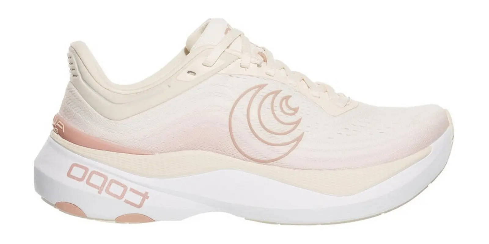 Topo Athletic Aura in Cream / Rose