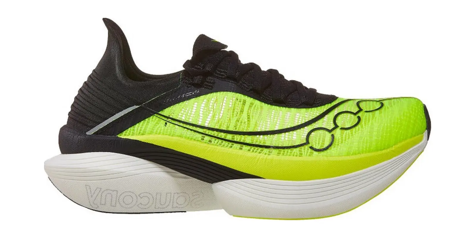 Saucony Endorphin Elite 2 in Citron / Black