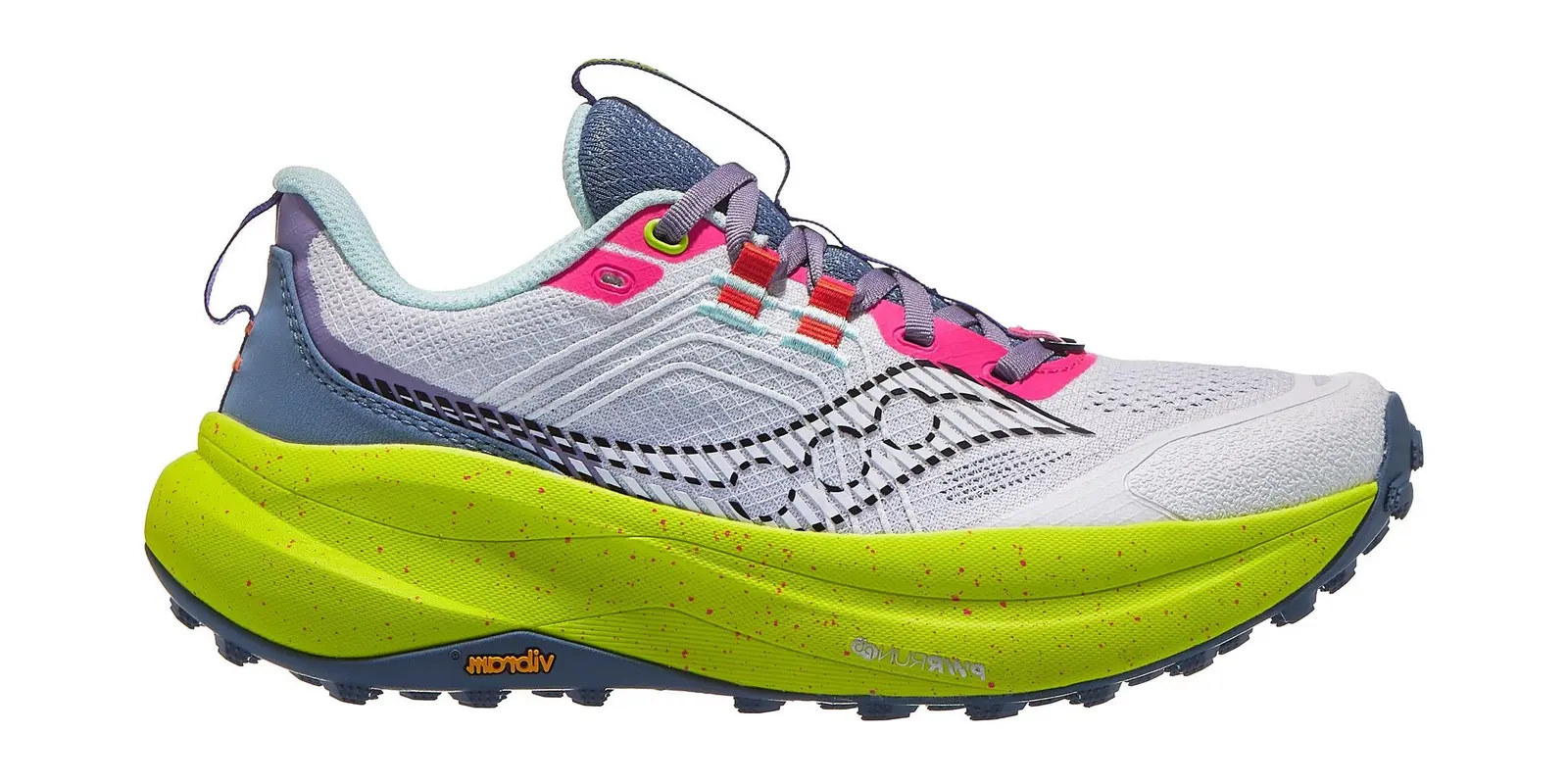 Saucony Xodus Ultra 4 in White / Citron