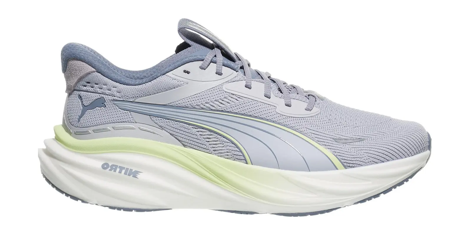 PUMA Magnify Nitro 3 in Silver / Apple Spritz