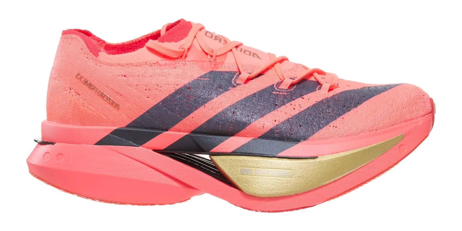 adidas adizero Prime X3 Strung in Strung Unisex Shoes Turbo / Grey