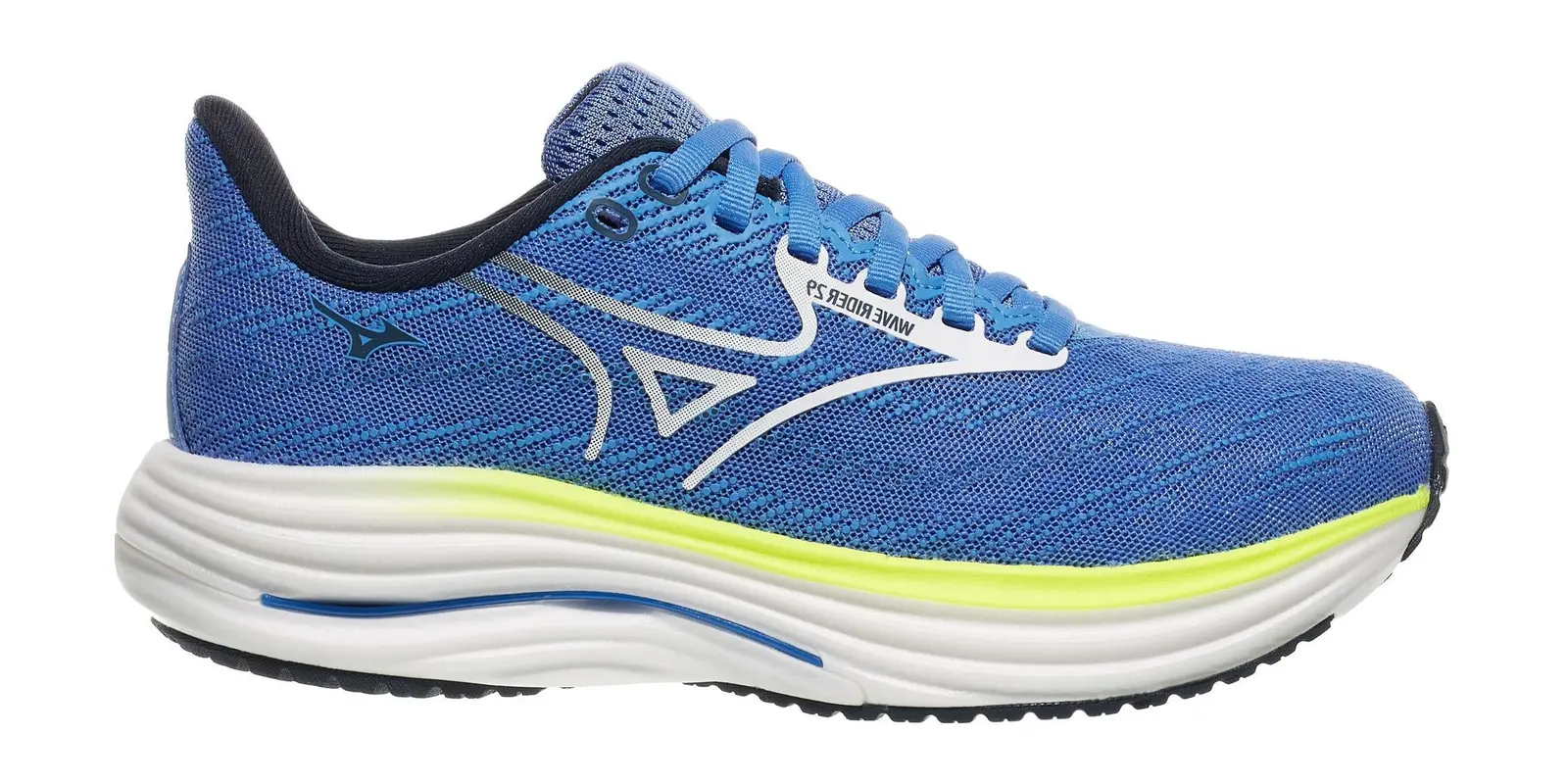 Mizuno Wave Rider 29 in Ultramarine / White